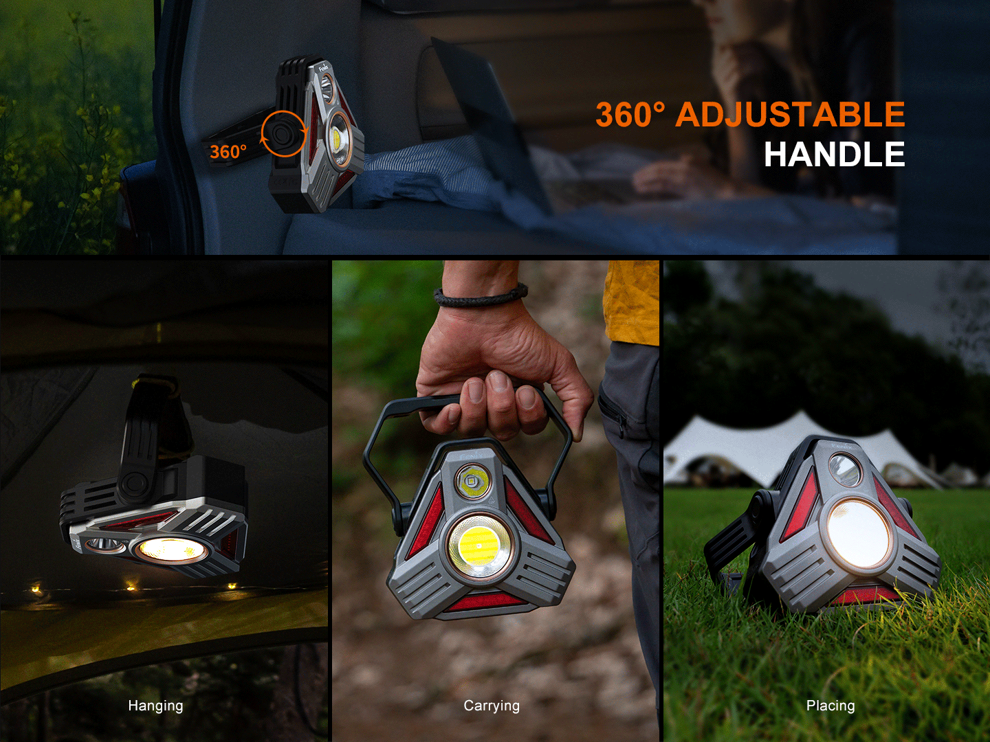 Fenix CP50R Road Hazard Camping Lantern - Energize Trek