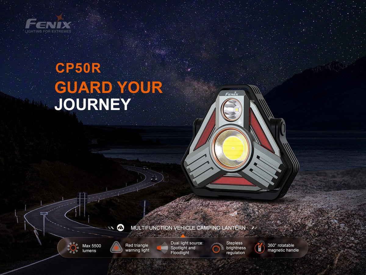 Fenix CP50R Road Hazard Camping Lantern - Energize Trek