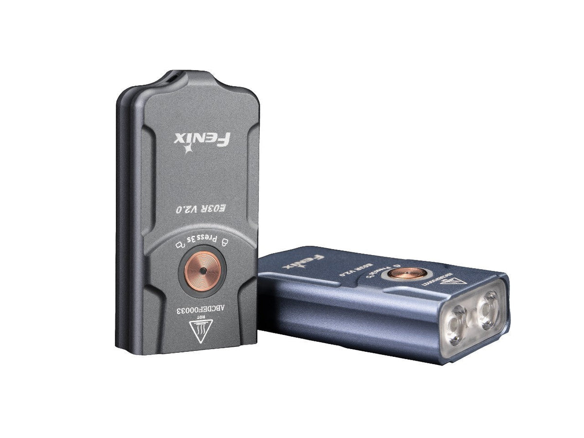 Fenix E03R V2 Keychain Flashlight - Energize Trek