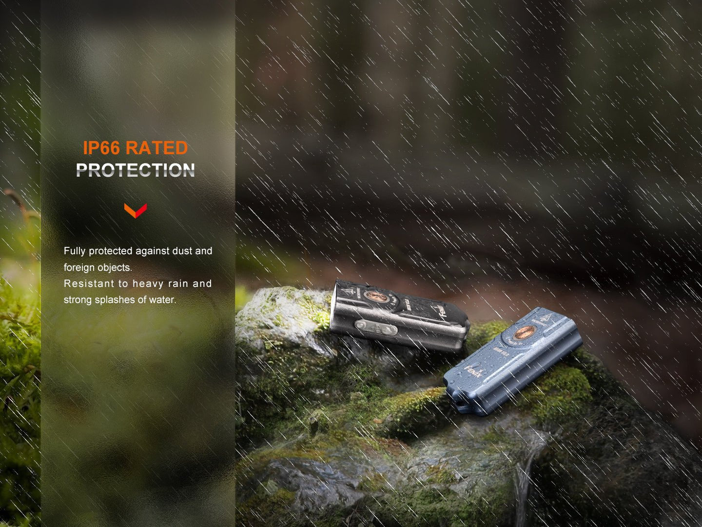 Fenix E03R V2 Keychain Flashlight - Energize Trek