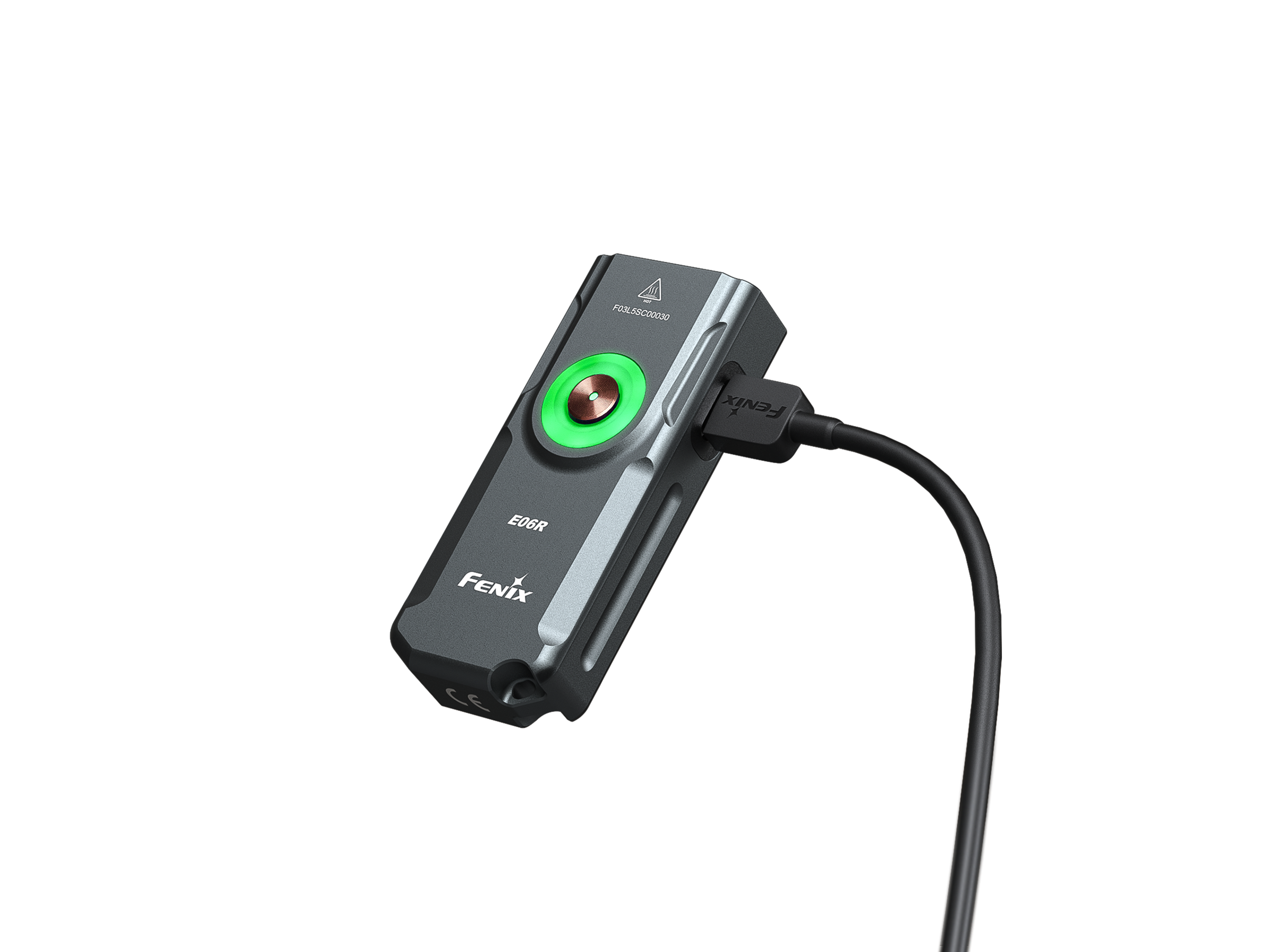 Fenix E06R Keychain Light with White, UV, and Red Laser Lights - Energize Trek