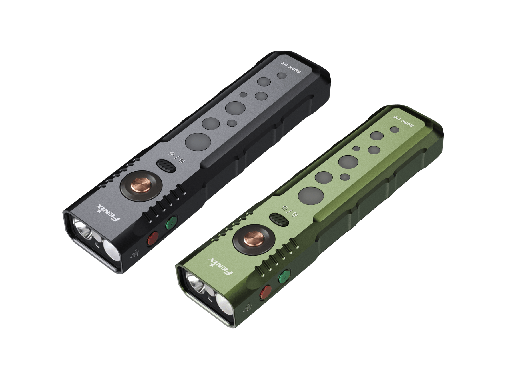 Fenix E08R UE Multi-Light EDC Flashlight With Red Light & Green Laser - Energize Trek