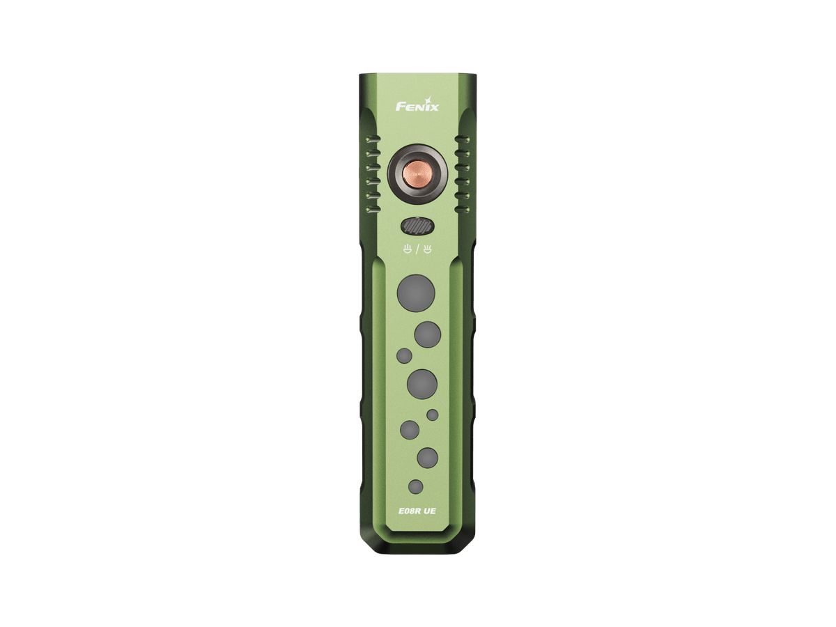 Fenix E08R UE Multi-Light EDC Flashlight With Red Light & Green Laser - Energize Trek
