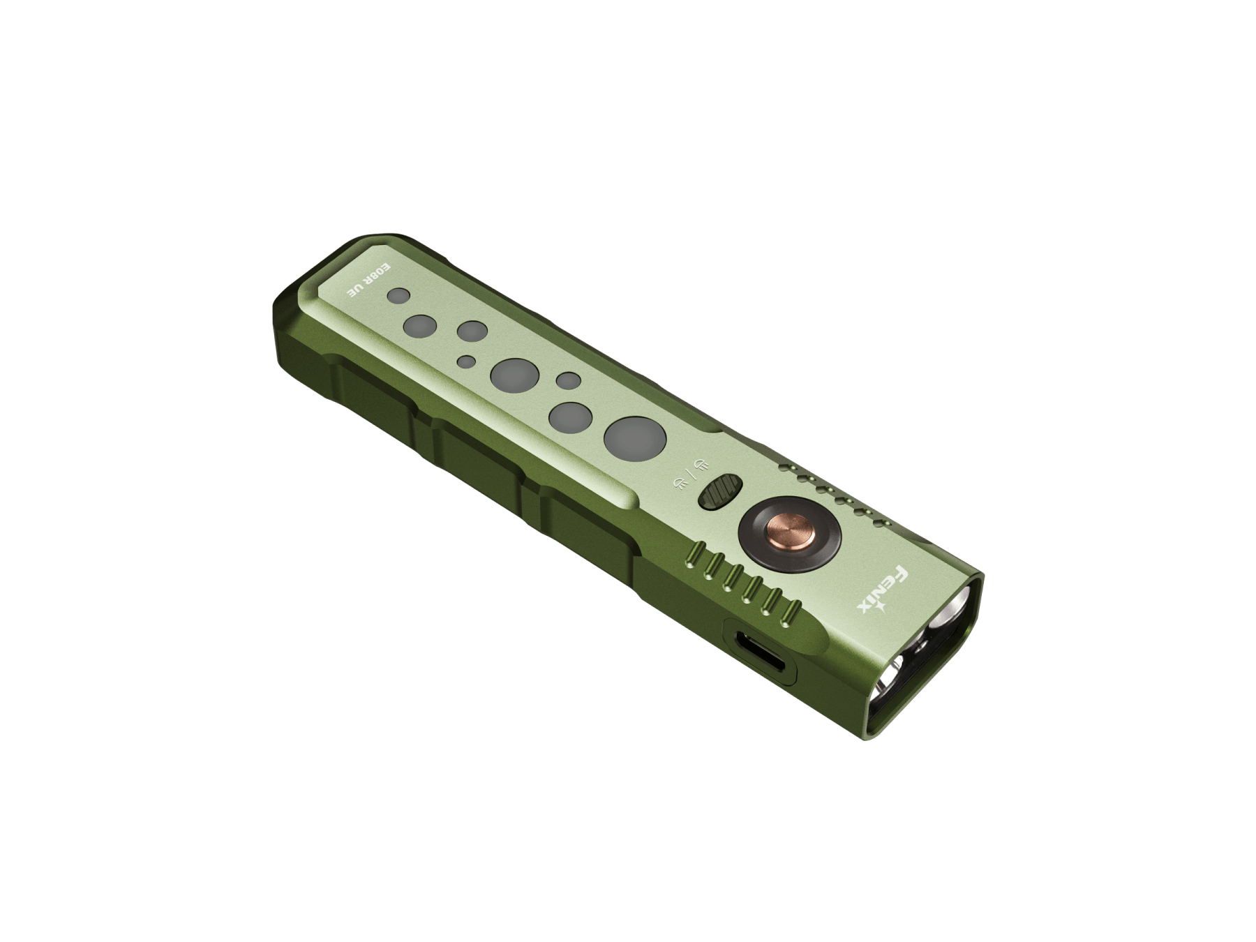 Fenix E08R UE Multi-Light EDC Flashlight With Red Light & Green Laser - Energize Trek