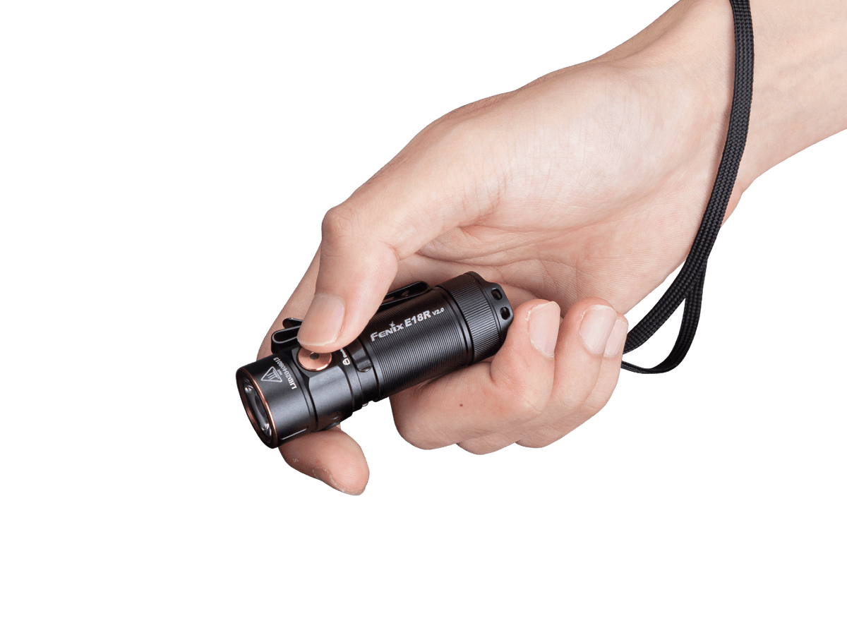 Fenix E18R V2 Rechargeable LED Flashlight - Energize Trek