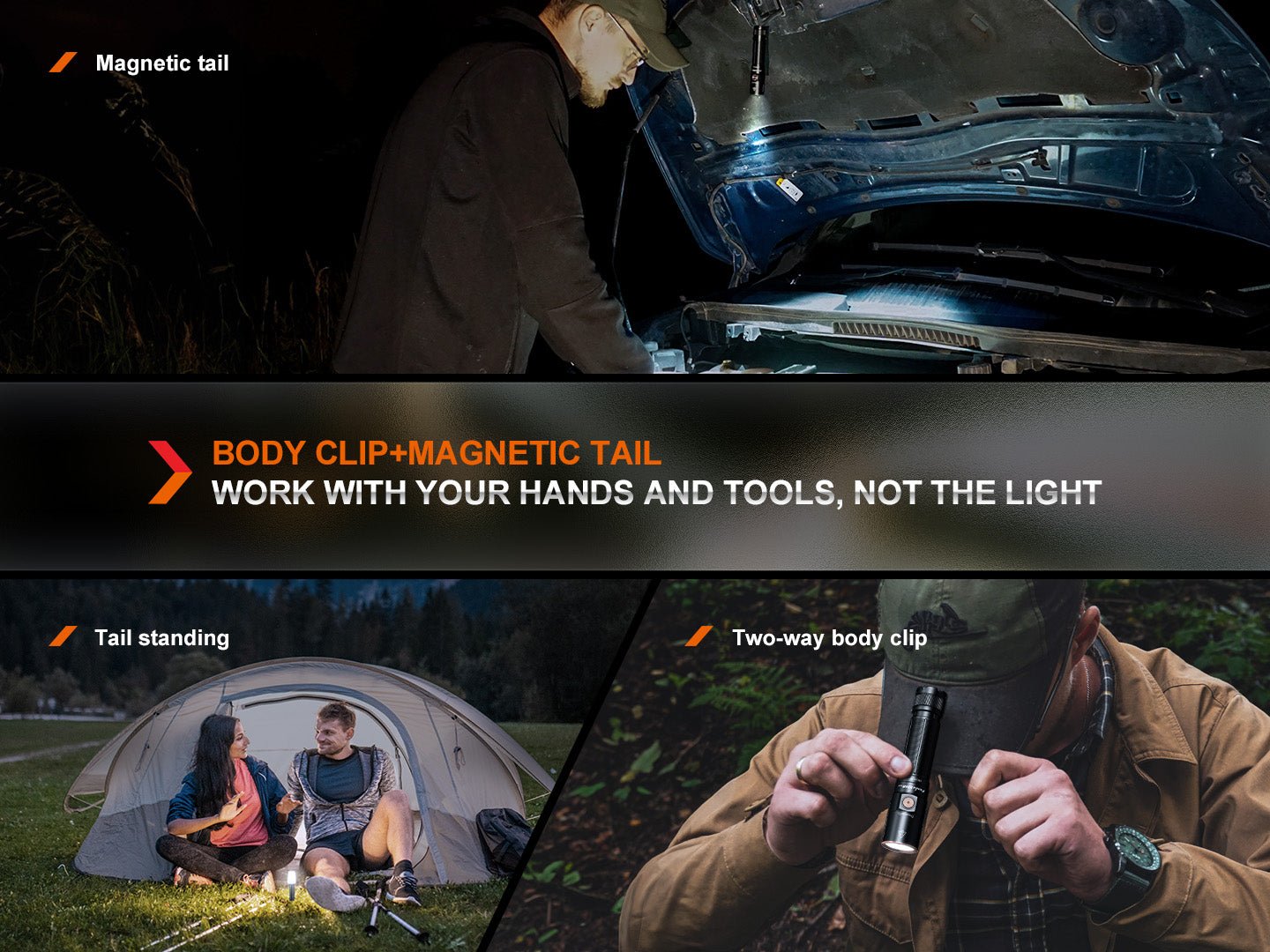 Fenix E28R V2 Rechargeable EDC Flashlight - Energize Trek