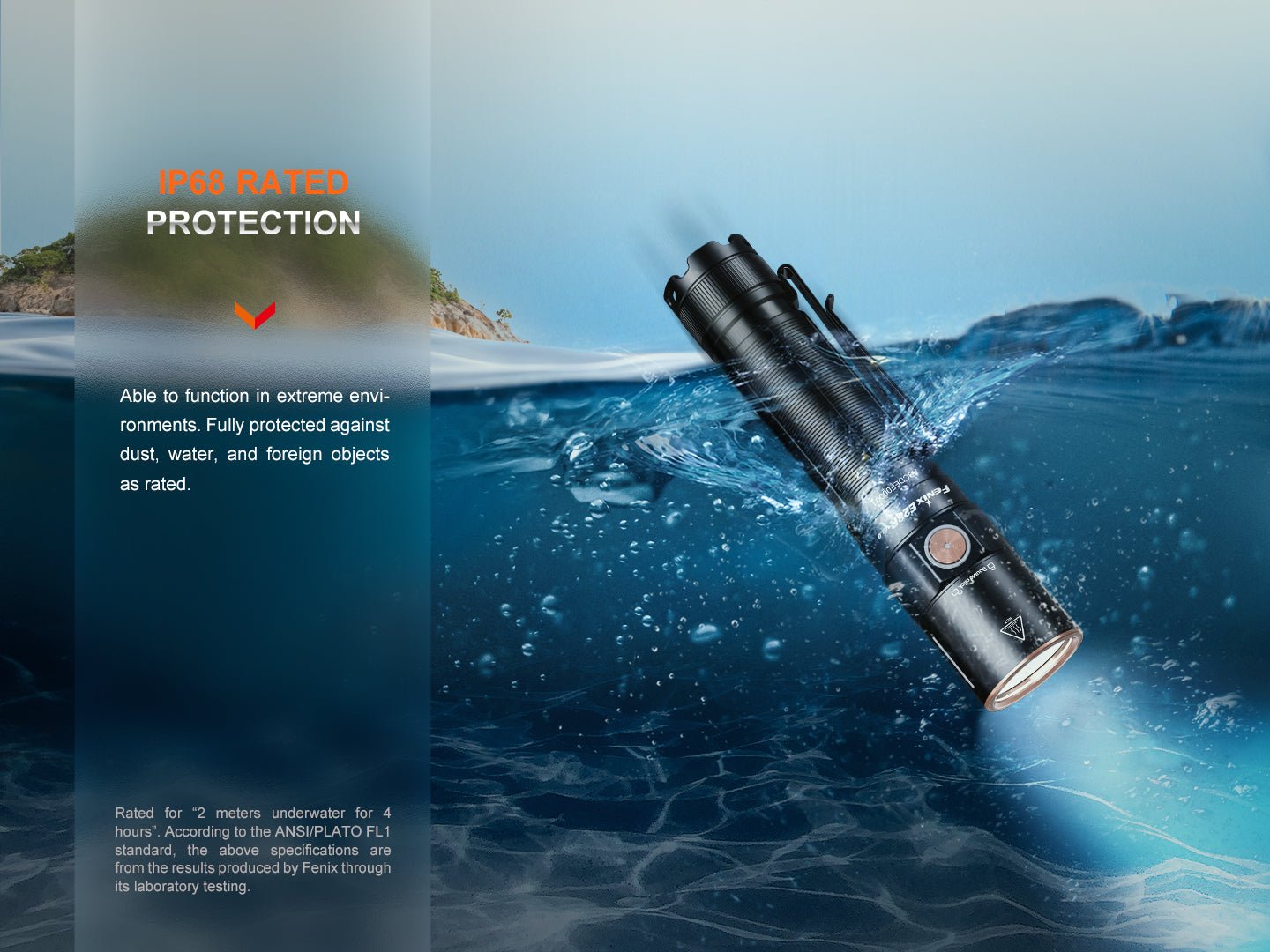 Fenix E28R V2 Rechargeable EDC Flashlight - Energize Trek