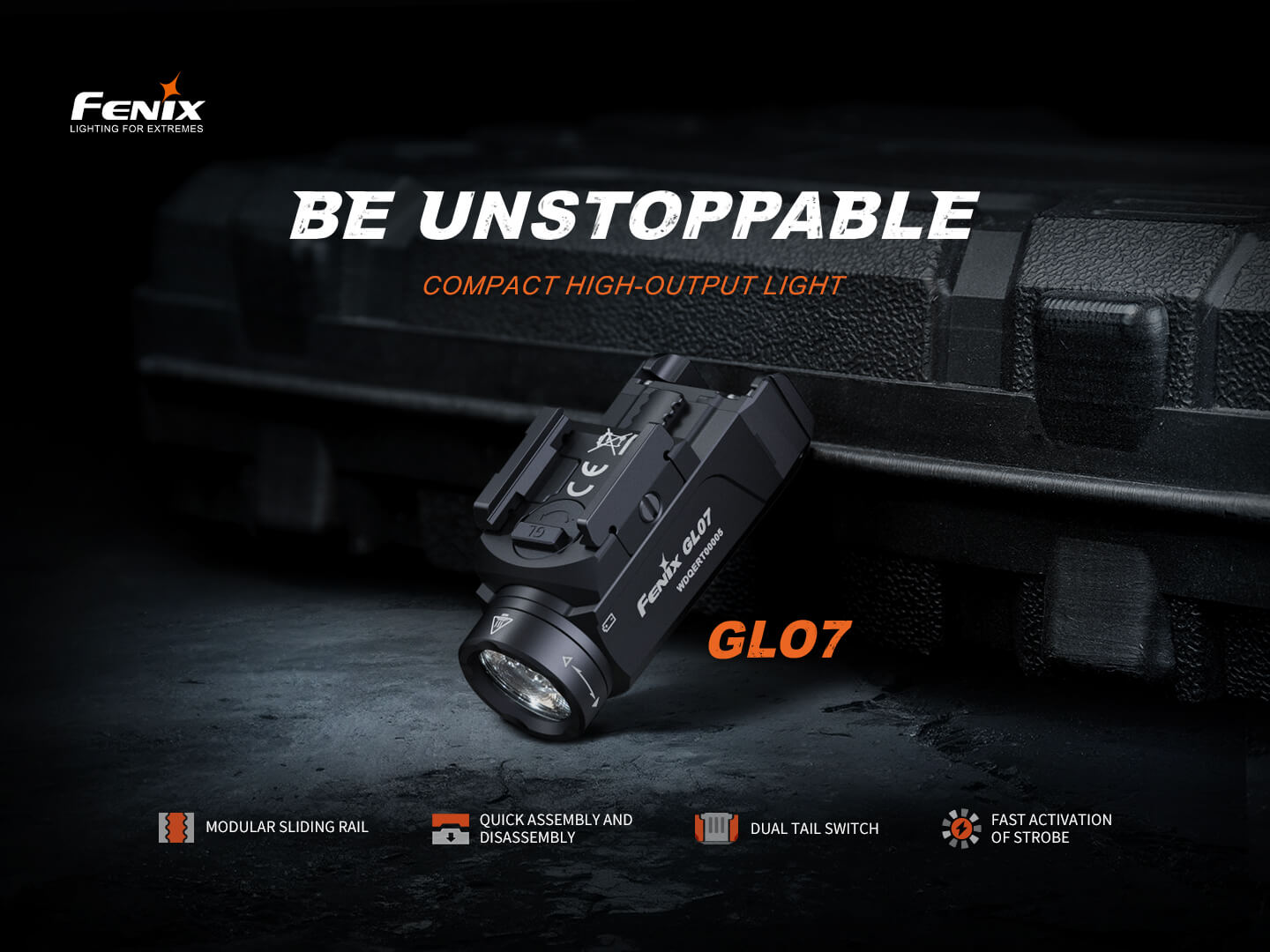 Fenix GL07 Quick Release Weapon Light - Energize Trek