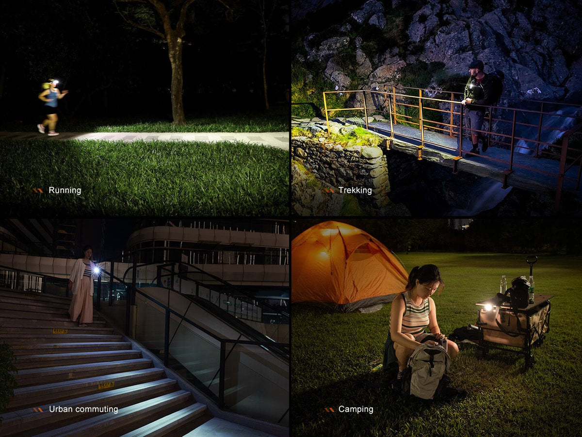 Fenix HL17R Multicolor 2-in-1 Headlamp - Energize Trek
