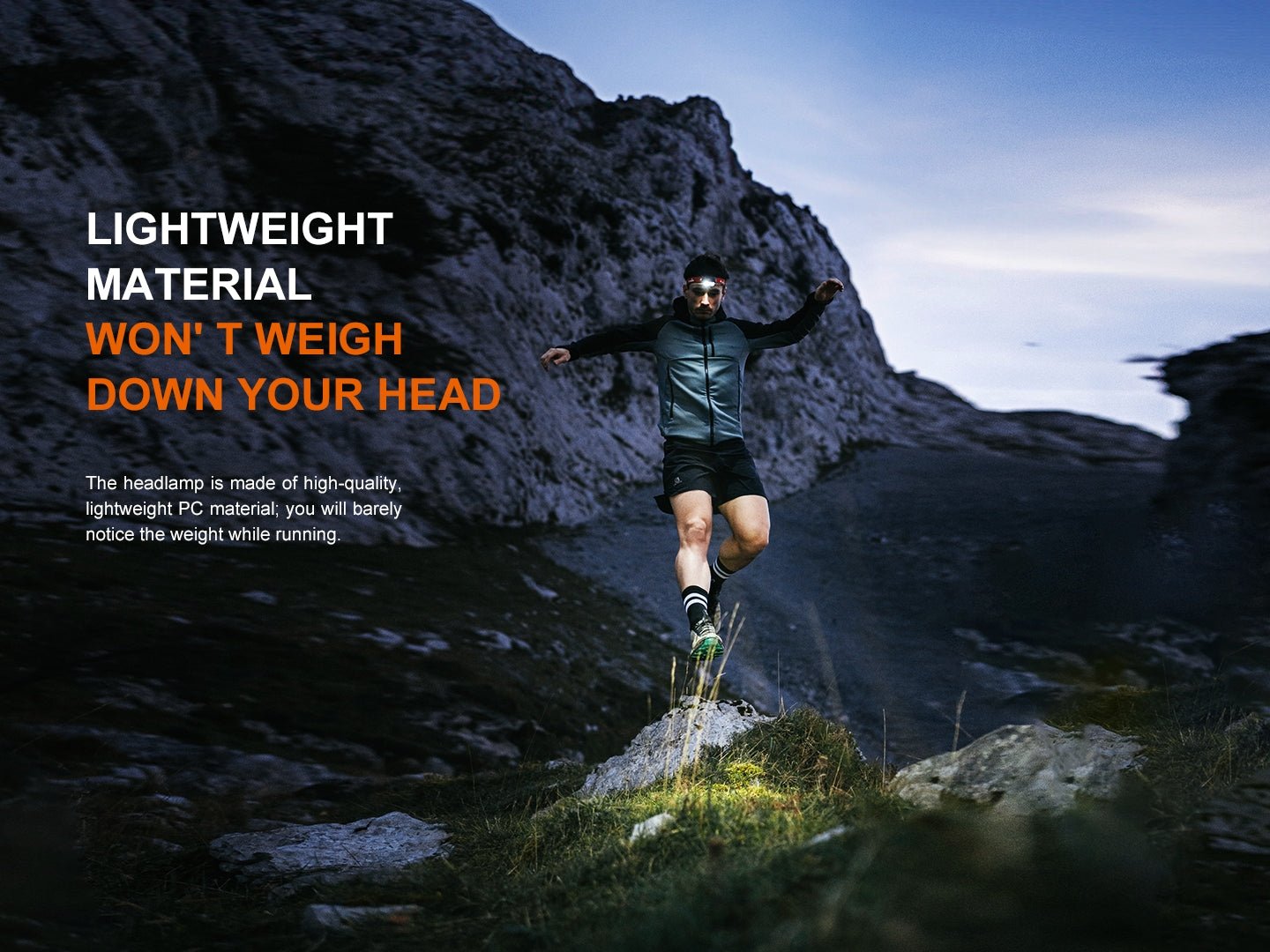 Fenix HL18R-T V2 Lightweight Trail Running Headlamp - Energize Trek