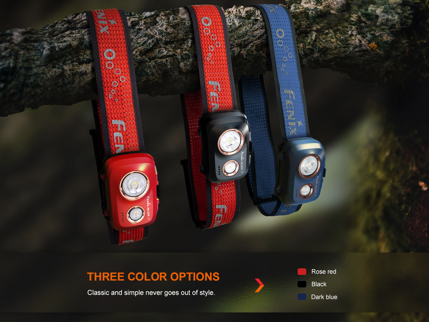 Fenix HL32R-T Trail Running LED Headlamp - 800 Lumens - Energize Trek