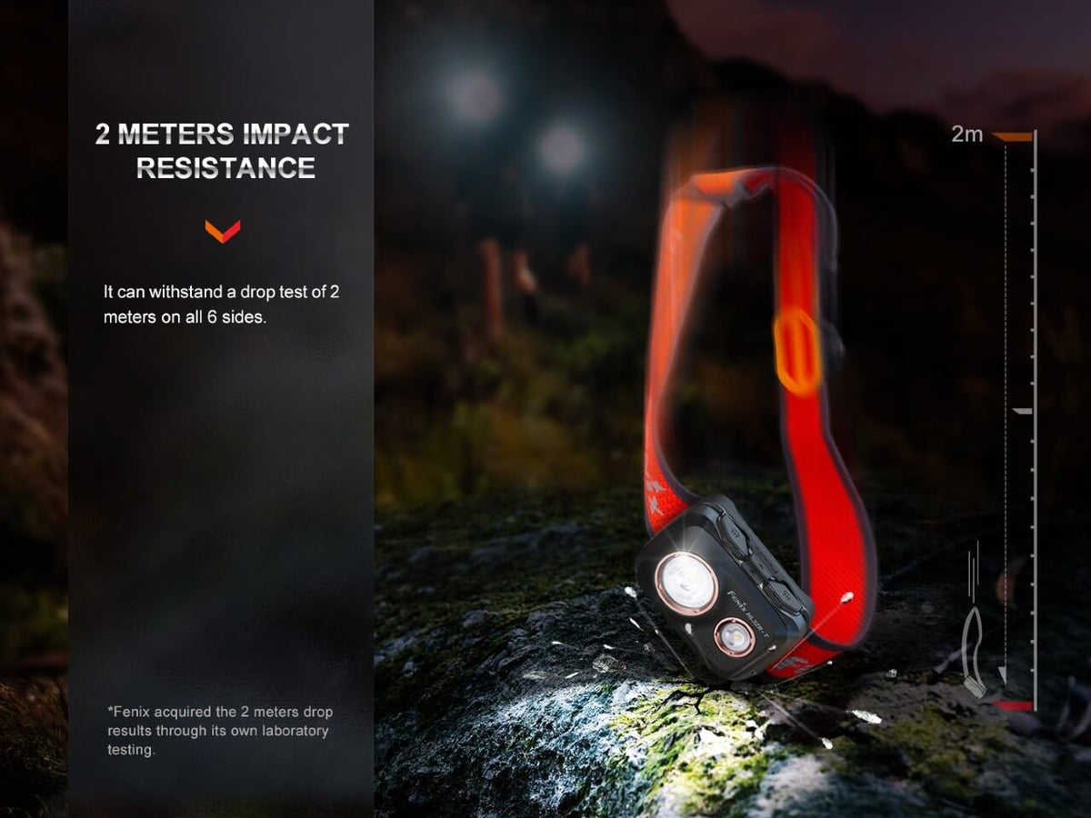 Fenix HL32R-T Trail Running LED Headlamp - 800 Lumens - Energize Trek
