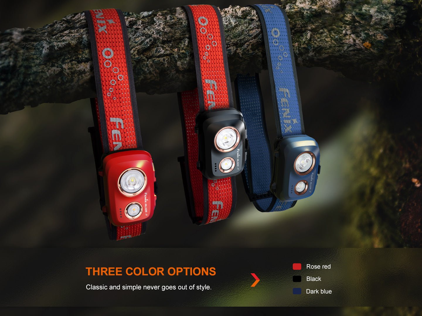Fenix HL32R-T Trail Running LED Headlamp - 800 Lumens - Energize Trek