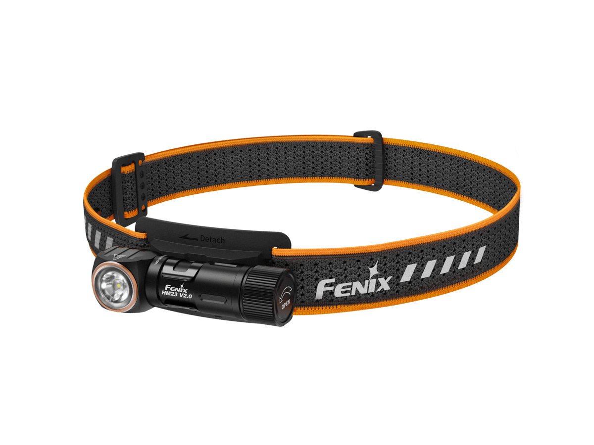 Fenix HM23 V2.0 Lightweight Detachable AA Headlamp - Energize Trek