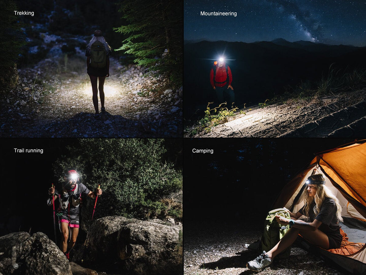 Fenix HM55R Lightweight Multi-LED Headlamp - Energize Trek