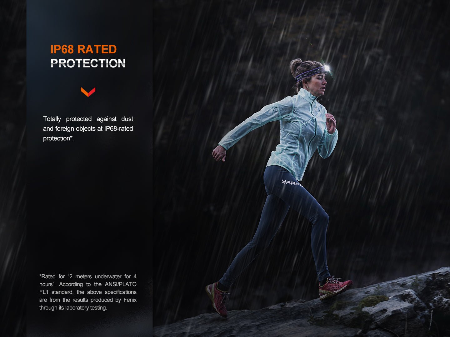 Fenix HM65R-T V2 Rechargeable Lightweight Trail Running Headlamp - Energize Trek