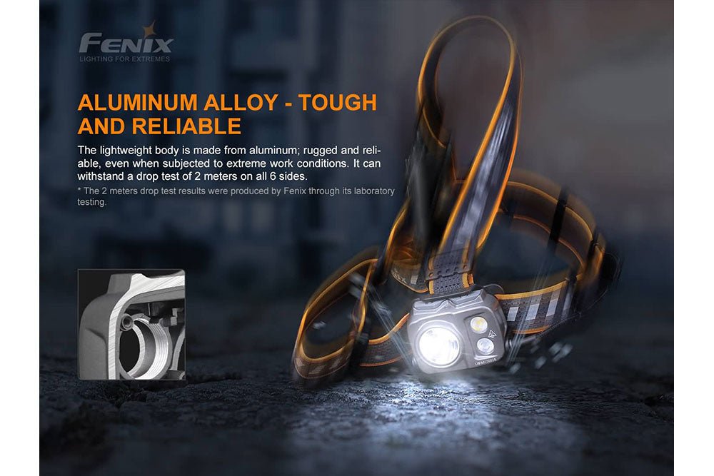 Fenix HP25R V2.0 Headlamp - 1600 Lumens - Energize Trek