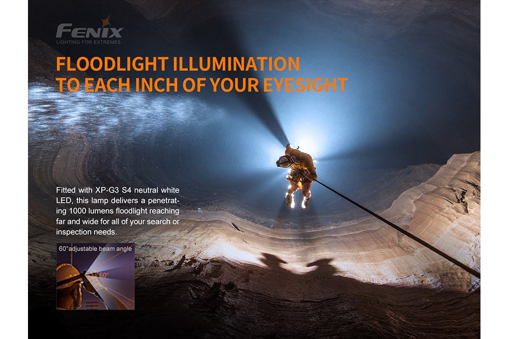Fenix HP30R V2.0 LED Headlamp - 3000 Lumens - Energize Trek