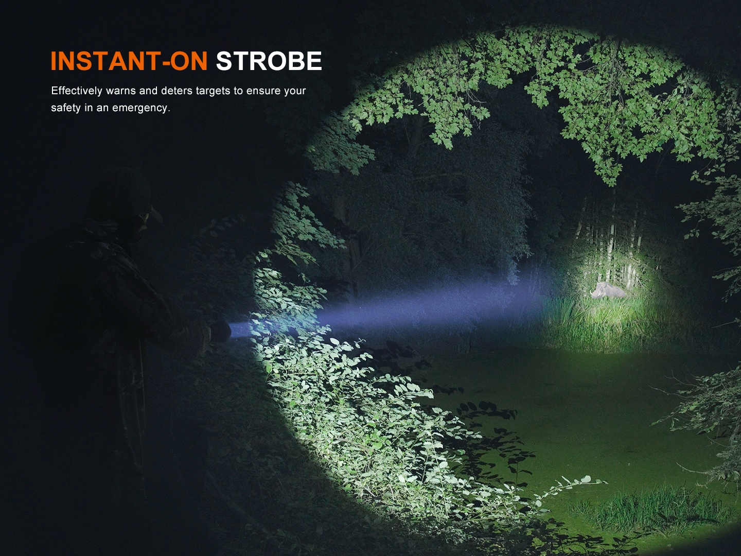 Fenix HT18R V2 Long-Range Hunting Flashlight - Energize Trek