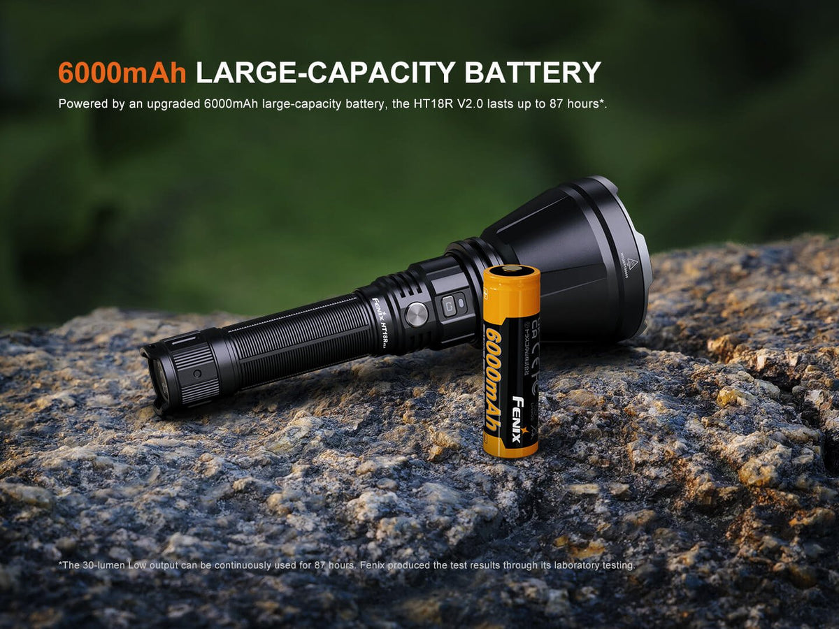 Fenix HT18R V2 Long-Range Hunting Flashlight - Energize Trek