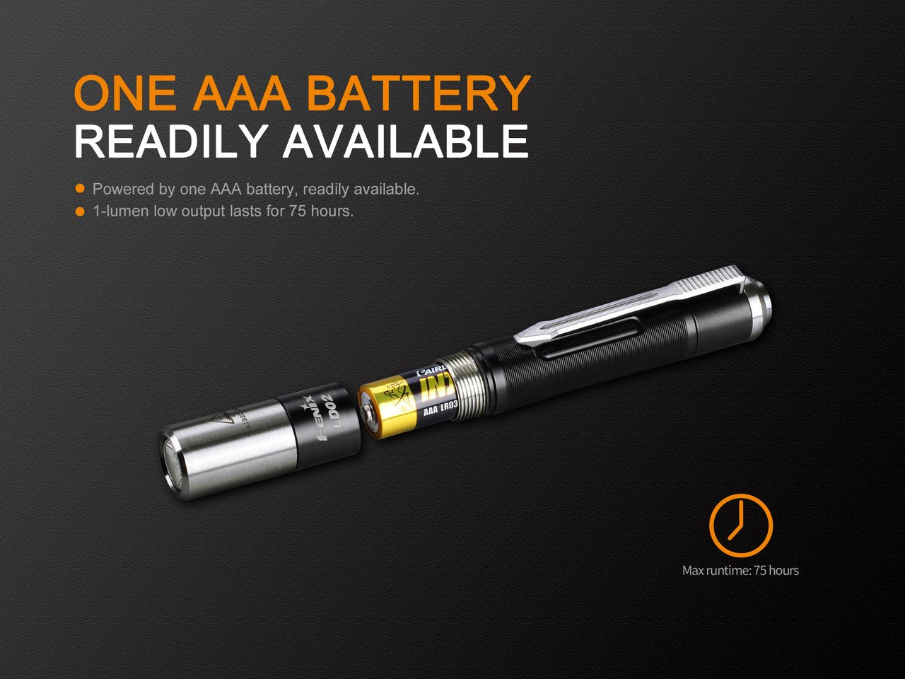 Fenix LD02 V2.0 EDC LED Penlight with UV Lighting - Energize Trek