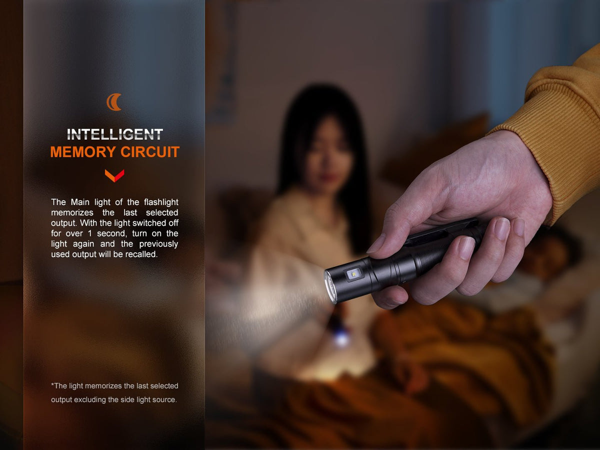 Fenix LD12R Dual Light Flashlight - 600 Lumens - Energize Trek