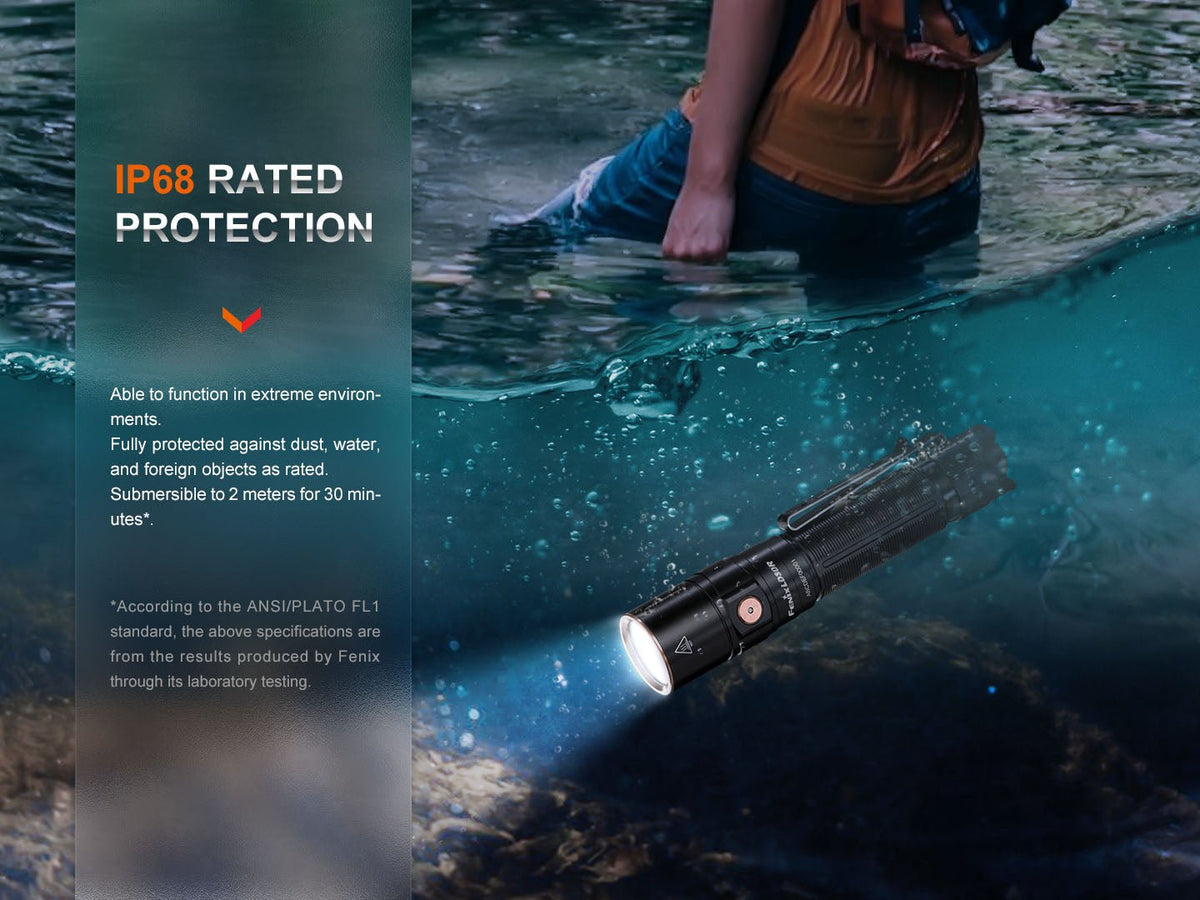 Fenix LD30R High-Performance Lightweight Flashlight - Energize Trek