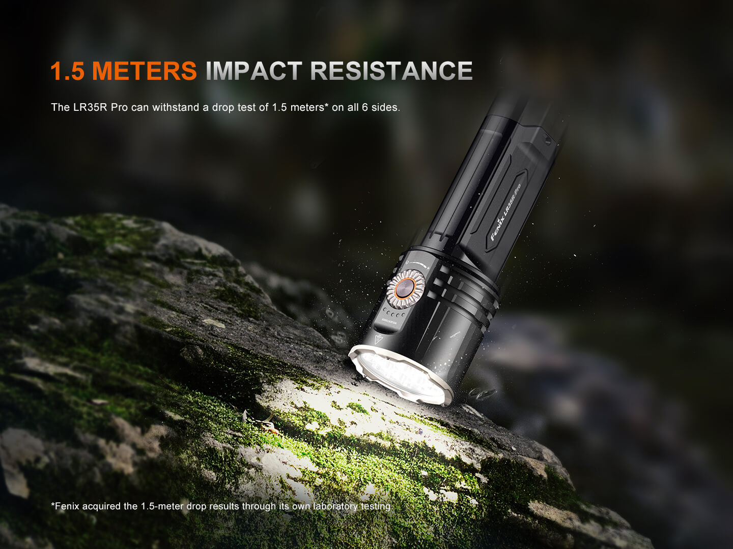 Fenix LR35R PRO Rechargeable Palm-Sized Searchlight - Energize Trek