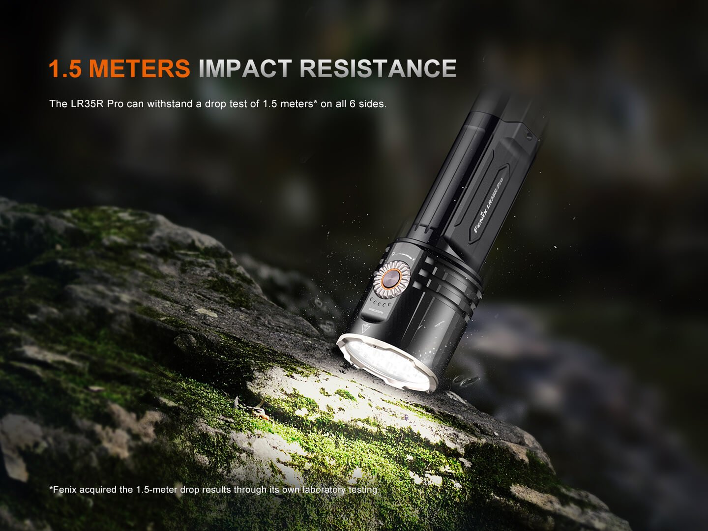 Fenix LR35R PRO Rechargeable Palm-Sized Searchlight - Energize Trek