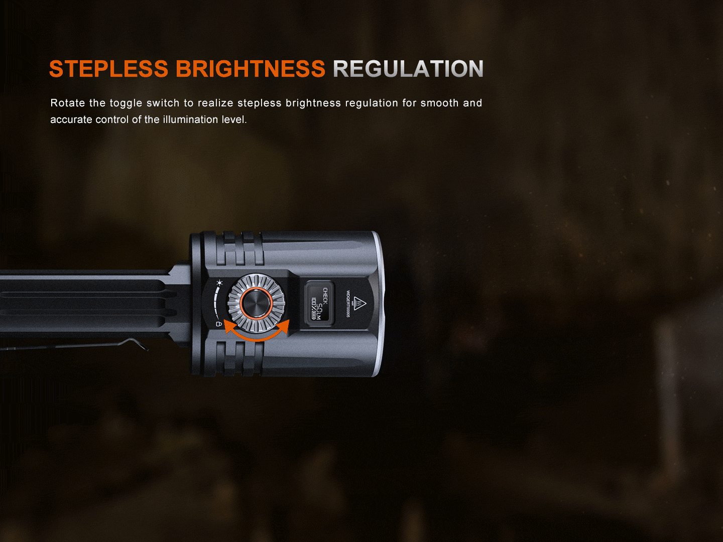 Fenix LR36R White Laser Searching Flashlight - Energize Trek