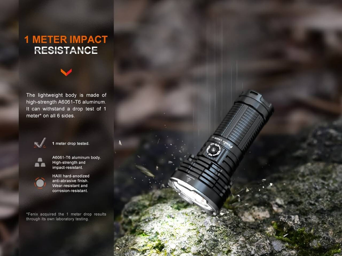 Fenix LR40R V2.0 Rechargeable LED Searchlight - Energize Trek