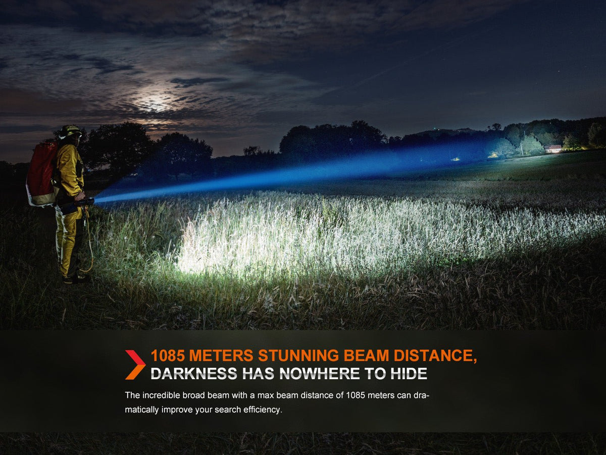 Fenix LR60R Rotary Switch Rechargeable Searchlight - 21000 Lumens - Energize Trek