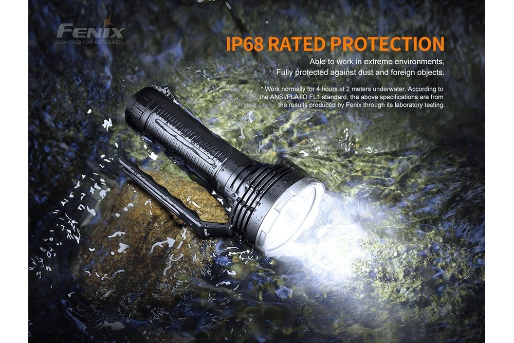 Fenix LR80R Rechargeable LED Searchlight - 18000 Lumens - Energize Trek