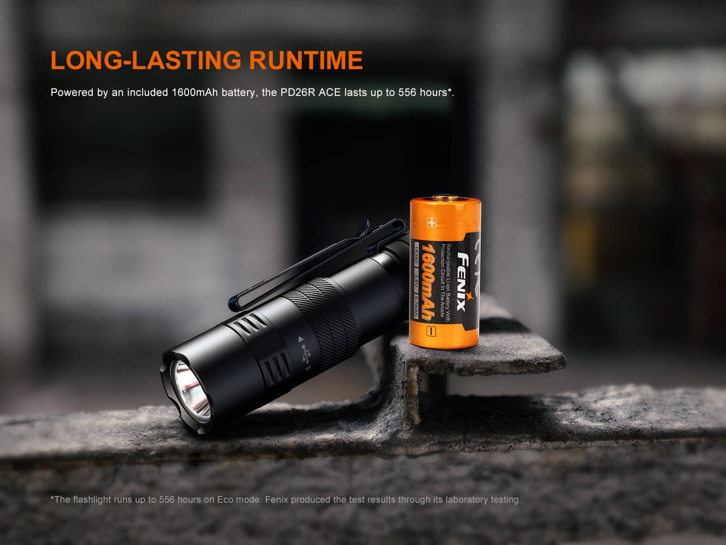 Fenix PD26R ACE Multi-Mode Compact Flashlight - Energize Trek