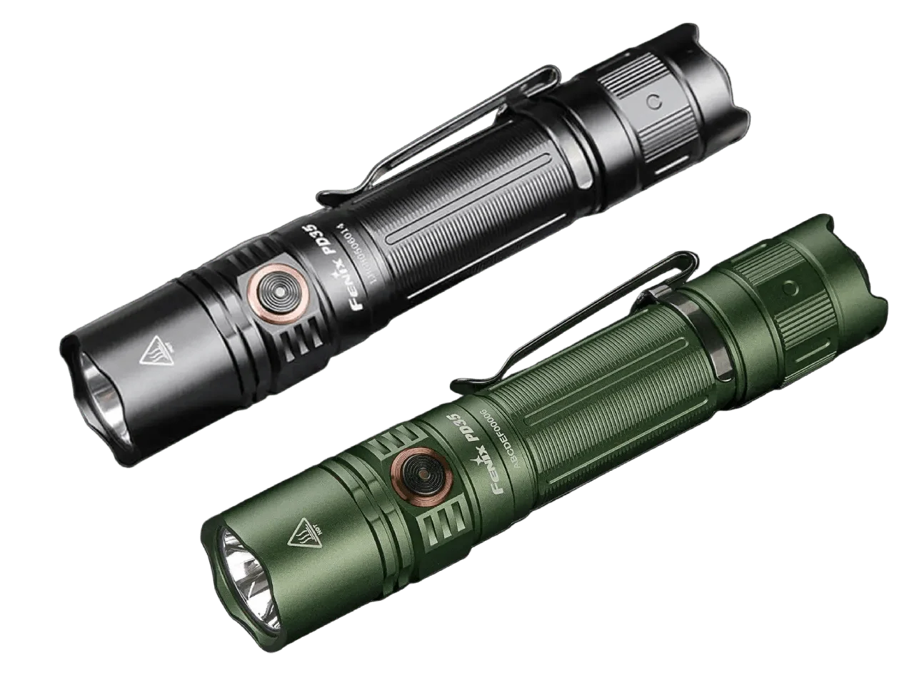 Fenix PD35 V3.0 Everyday Carry Flashlight - 1700 Lumens - Energize Trek