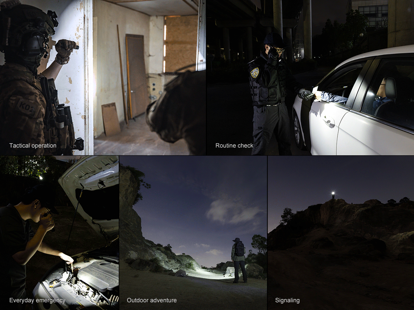 Fenix PD35R ACE Multi-mode Tactical Flashlight - Energize Trek