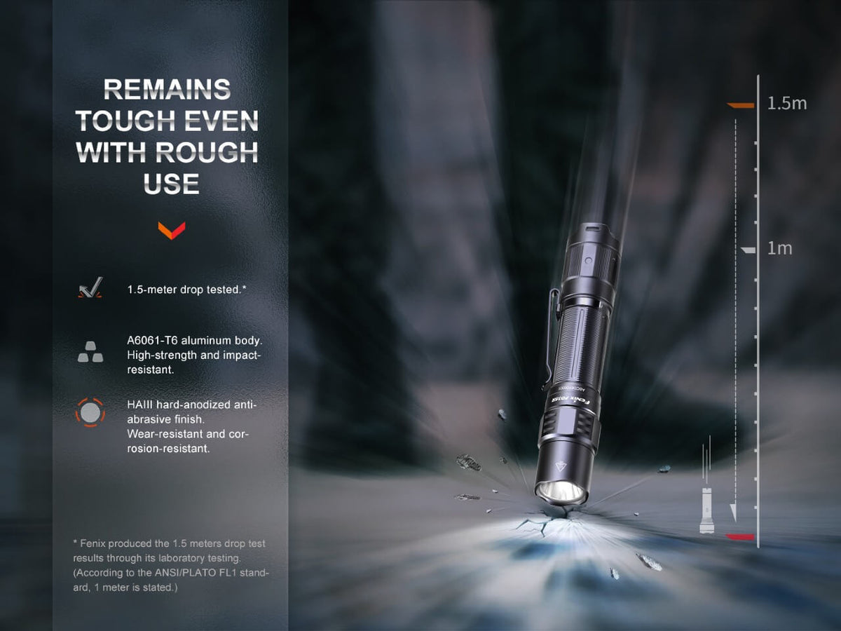 Fenix PD35R Compact Rechargeable Tactical Flashlight - Energize Trek