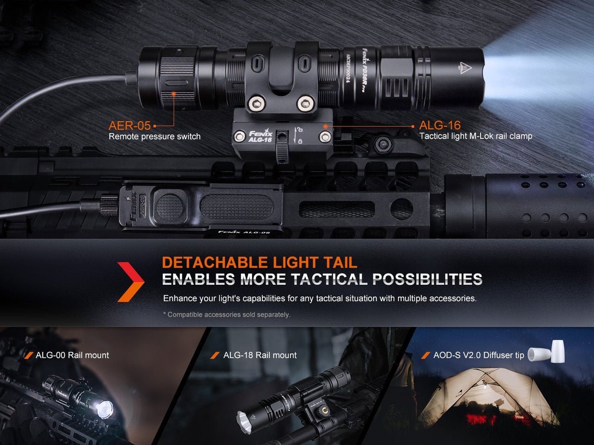 Fenix PD36R Pro 2800 Lumen Flashlight - Energize Trek