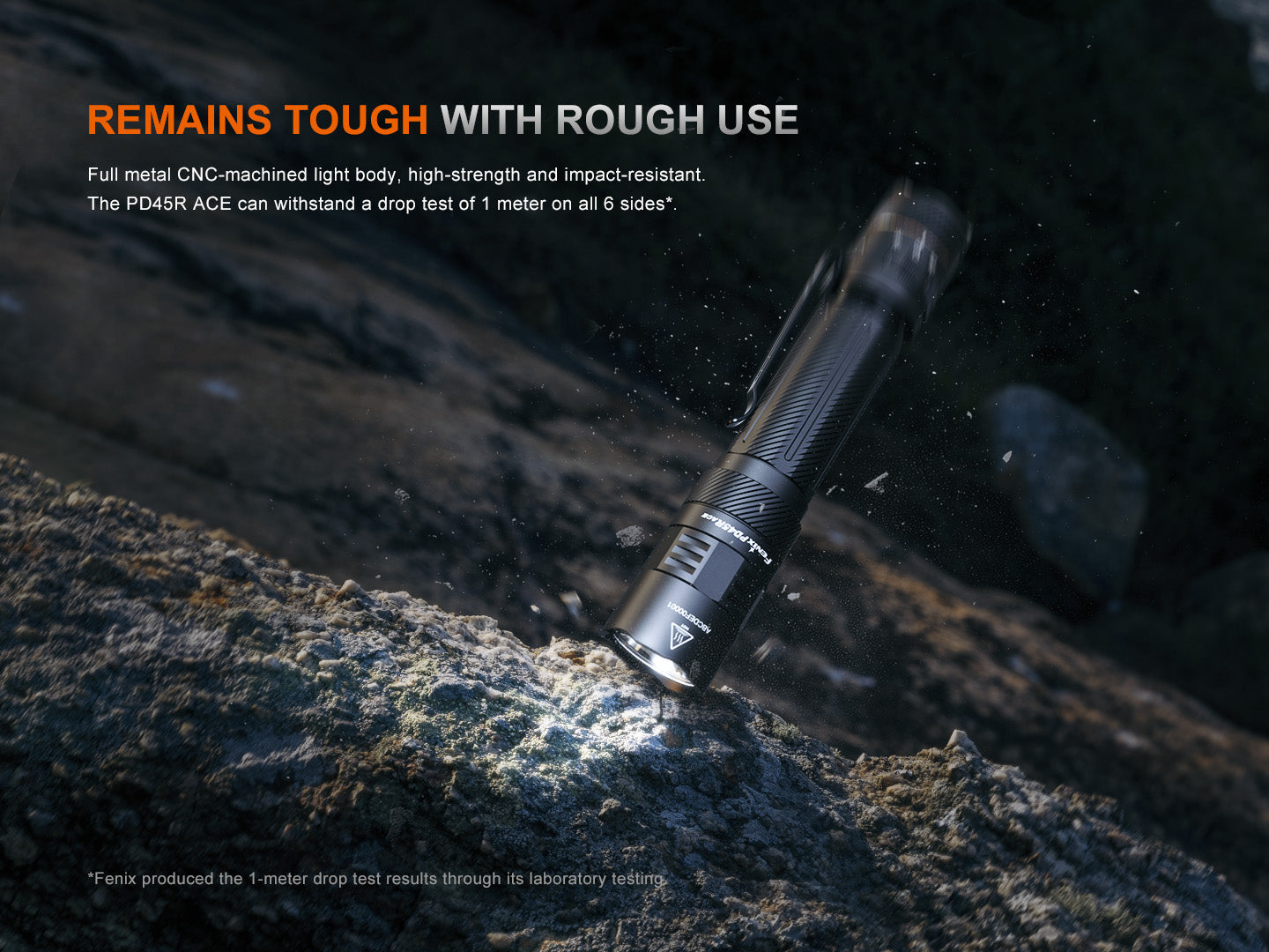 Fenix PD45R ACE Multi-Mode Tactical Flashlight - Energize Trek