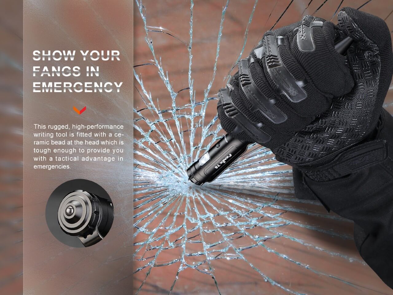 Fenix T6 Tactical LED Penlight - Energize Trek
