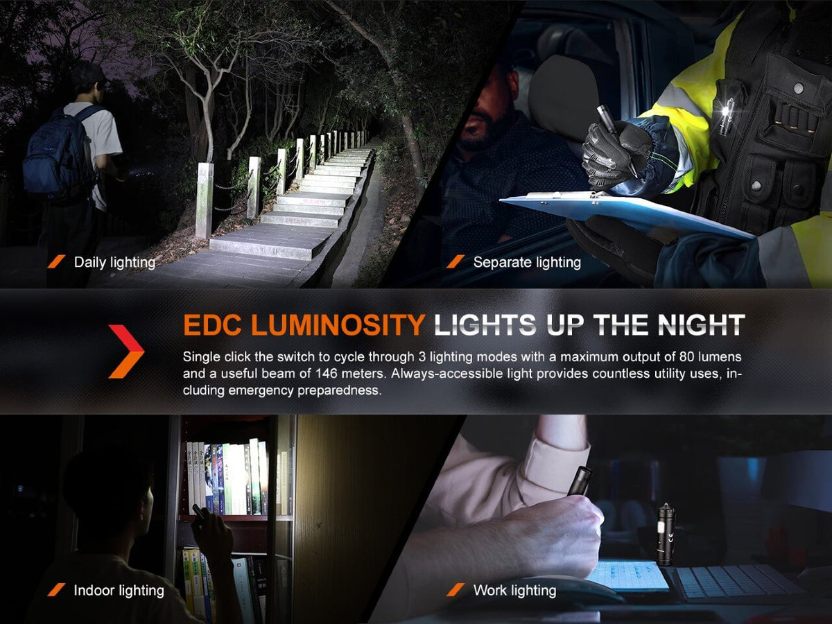 Fenix T6 Tactical LED Penlight - Energize Trek