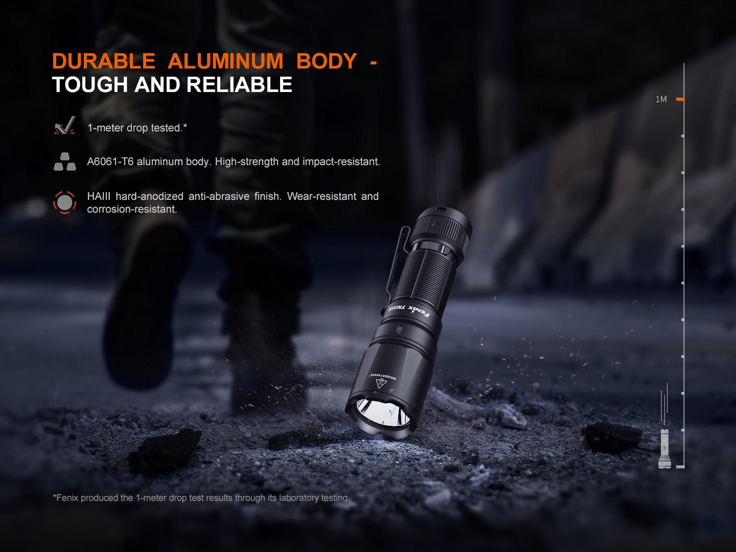Fenix TK05R Compact Tactical EDC Flashlight - Energize Trek