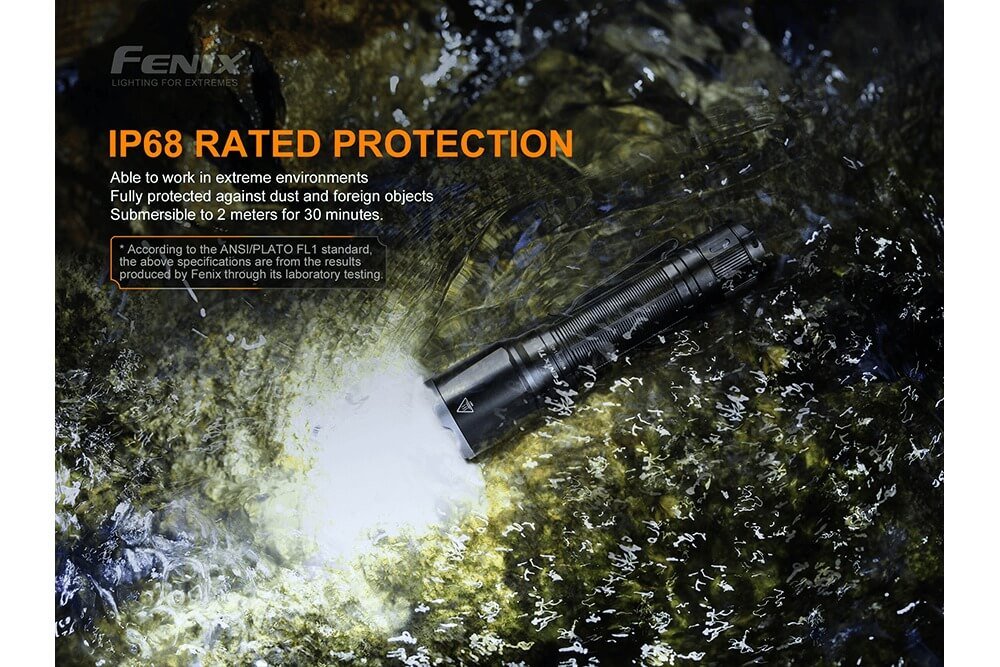 Fenix TK16 V2.0 Tactical Flashlight - 3100 Lumens - Energize Trek
