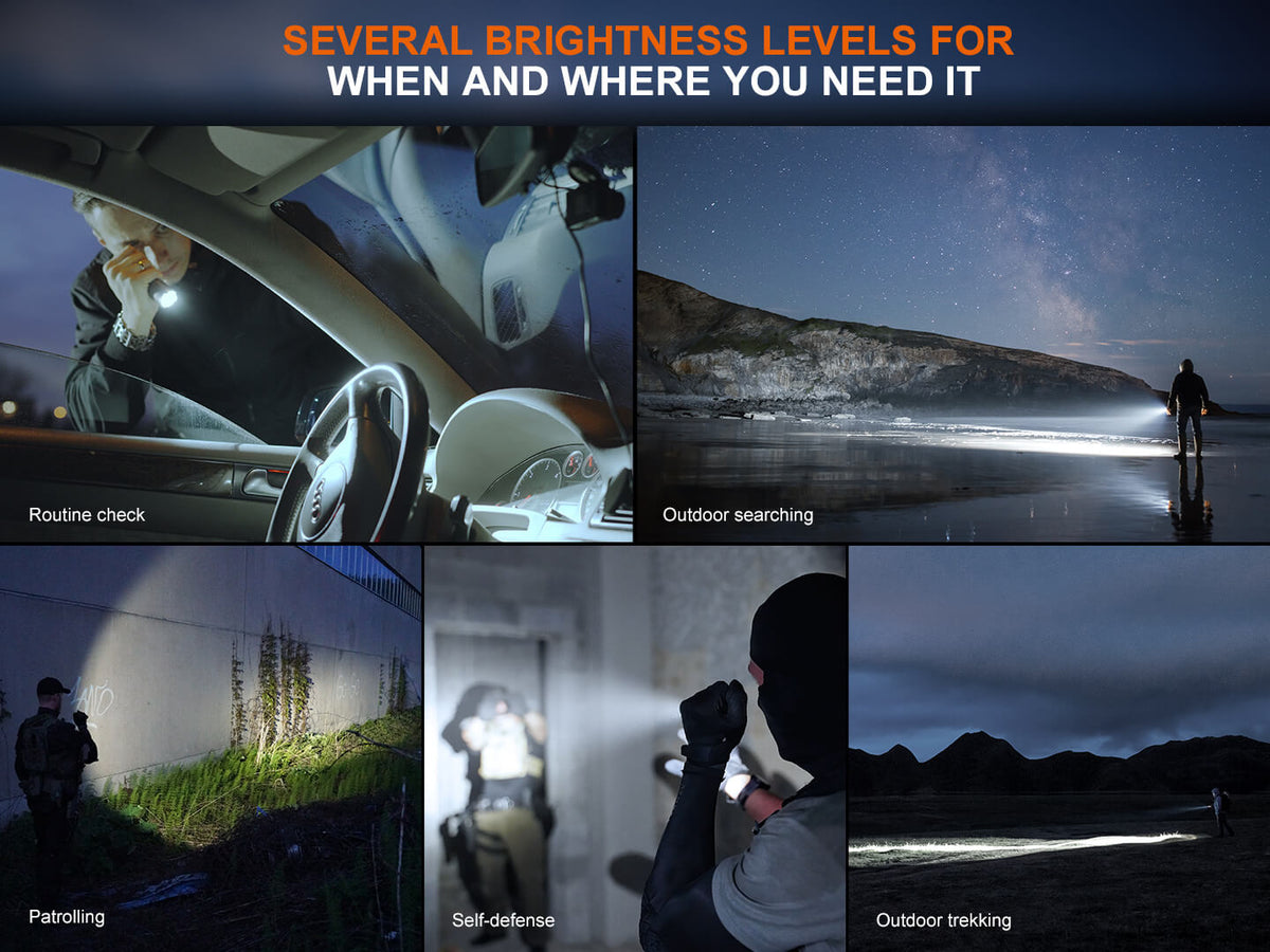 Fenix TK17 Dual Switch Tactical Flashlight - Energize Trek