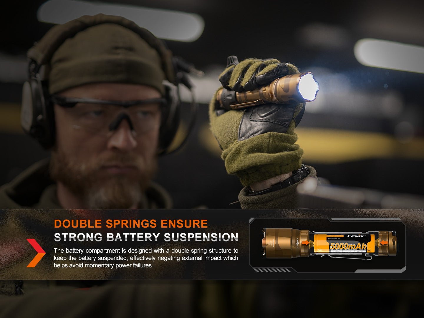 Fenix TK20R UE Tactical LED Flashlight - 2800 Lumens - Energize Trek