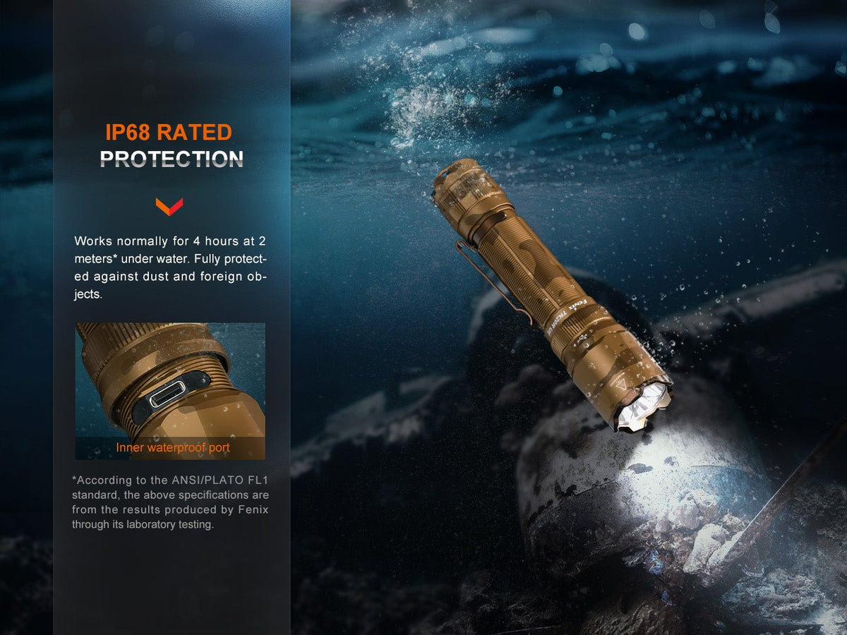 Fenix TK20R UE Tactical LED Flashlight - 2800 Lumens - Energize Trek