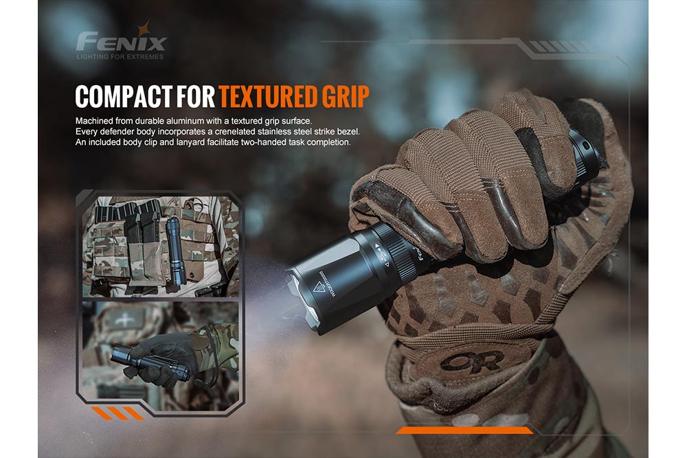 Fenix TK20R V2.0 Rechargeable Flashlight | 3000 lumens - Energize Trek