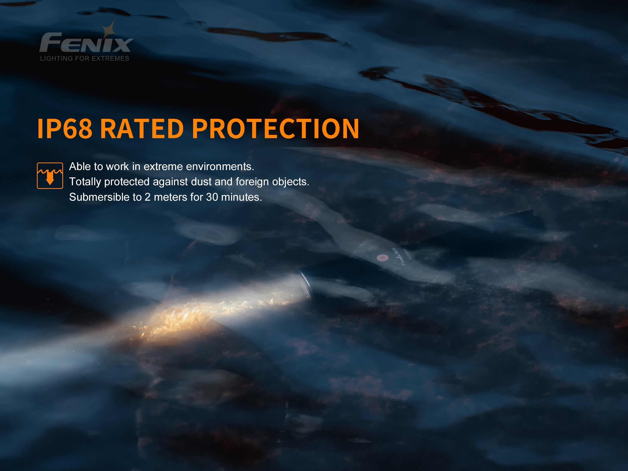 Fenix TK30 White Laser LED Flashlight - Energize Trek