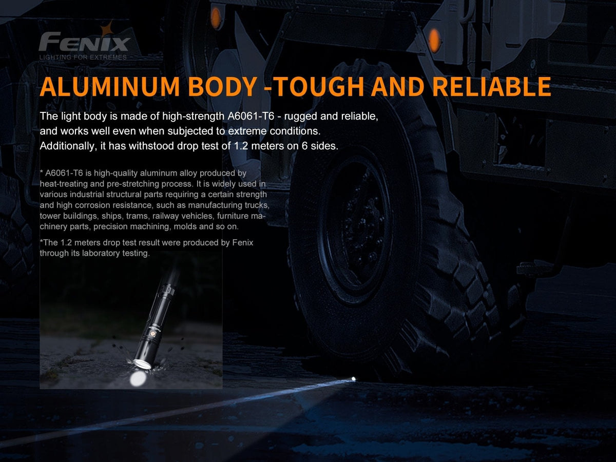 Fenix TK30 White Laser LED Flashlight - Energize Trek