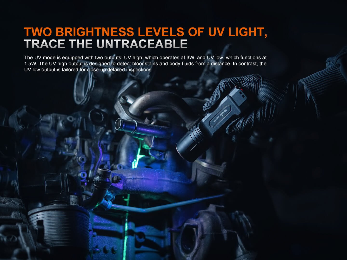 Fenix TK35R Rechargeable High-Performance Tactical Flashlight - Energize Trek